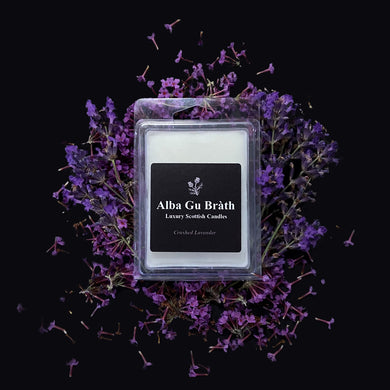 relaxing lavender scottish wax melts made by alba gu brath