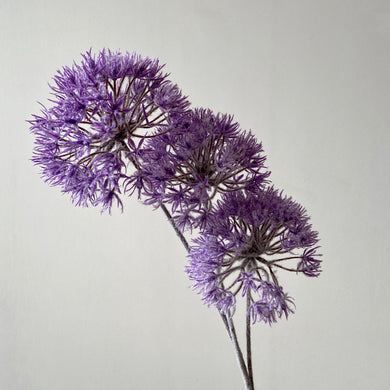 realistic looking artificial flower stems in purple sold by alba gu brath homeware in dunfermline, scotland