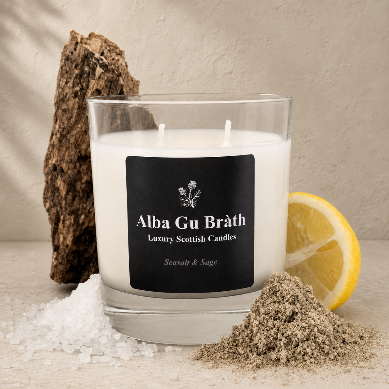 Seasalt & Sage "Fresh" Candle